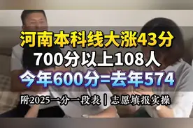 高考大省的震撼！河南高考700分以上108人！今年600等于去年574视频封面