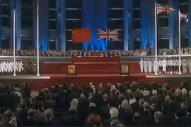 #香港回归# 97年历史瞬间，中英交接仪式速览
