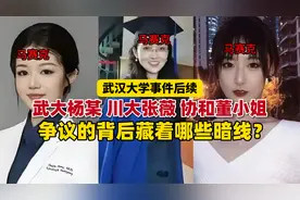 武大事件后续：杨某、川大张薇、协和董小姐，背后藏着哪些暗线？视频封面