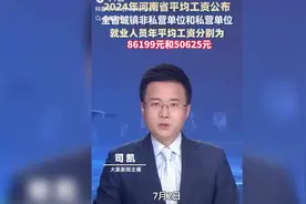 2024年河南省平均工资公布，快看看你的是不是平均工资？视频封面