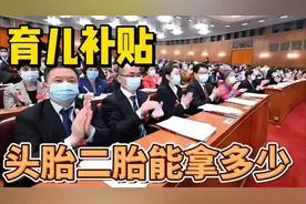 刚刚两会提出发放育儿补贴，头胎二胎甚至三胎，到底能给多少钱？