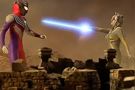 卡蜜拉因爱生恨，对迪迦展开终极绝杀#迪迦奥特曼#光的力量#