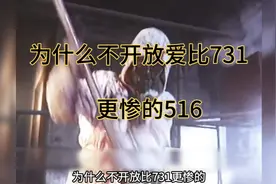 为什么不开放比731更惨的516，缅怀那些受害的中国人。
