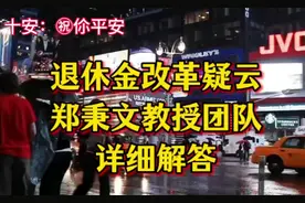 #权威解读# 退休金改革疑云，郑秉文教授团队详细解答视频封面