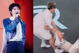 周深回应《奔跑吧》遭拖拽脖子勒红：玩游戏难免磕磕碰碰没有大碍