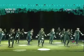 果然长得帅的都上交给国家了，中国军人威武帅气的舞蹈！