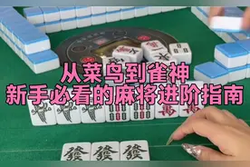 从“菜鸟”到“雀神”：新手必看的麻将进阶指南，看完少输100