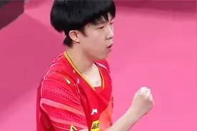 “孙颖莎不可思议的得分，身旁的王楚钦都被惊出表情包”#孙颖莎