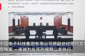 受贿2.89亿！中国电科集团原副总经理何文忠一审宣判