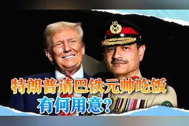 伊以冲突加剧之际，巴铁元帅与特朗普共进午餐，用行动给伊朗打样视频封面