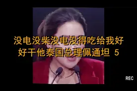 没电没柴没电没得吃给我好好干他泰国总理佩通坦 5