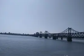 昨天的丹东一日游，累稀溜了 早上7：23的火车图片