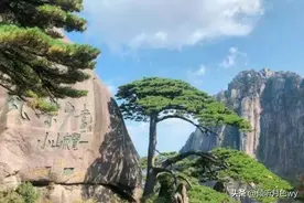 我爬过最险的山峰——天都峰图片