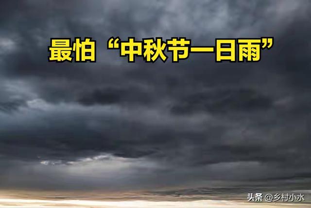 最怕中秋节一日雨有何说法