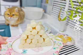 在家做水磨年糕这么简单！软糯Q弹，汤煮年糕，煎年糕！吃美了