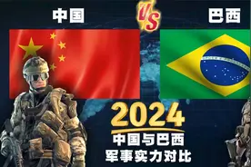 2024年，中国与巴西的常规军事实力对比