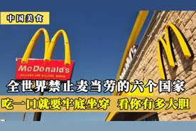 全世界没有麦当劳的6个国家！吃一口就直接坐牢，你都知道哪几个视频封面