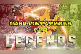 盘点NBA各队单场个人得分记录，现役球员独占半壁江山视频封面