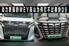 价格更低，动力更强的WEY高山，为何被腾势D9吊打