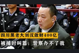 四川首富黑老大刘汉，疯狂敛财400亿，被捕时叫嚣：你们办不了我视频封面