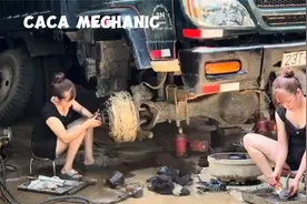 小女生维修大卡车-谁说女子不如男视频封面