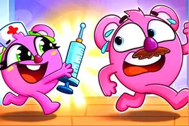 儿童益智动画：小猫生病害怕打针，医生伯伯如何帮助消除恐惧？