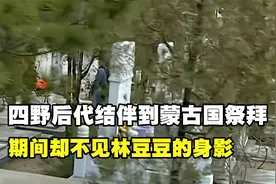 2011年，四野七位后代结伴到蒙古国祭拜，期间却不见林豆豆的身影视频封面