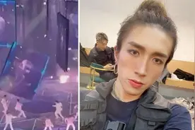 男团成员因巨屏坠落被砸成重伤，如今病情再度恶化，或将永久瘫痪视频封面