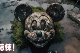 无人机意外拍到这个让人毛骨悚然的废弃游乐园，吓坏了所有人视频封面