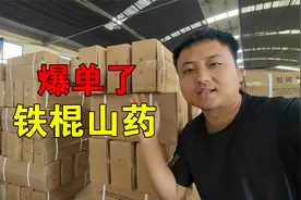 爆单了！助农带货河南铁棍山药，快递都堆成小山！感谢大家支持视频封面