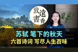 苏轼笔下的秋天，美到极致，六首诗词写尽了人生百味！视频封面