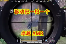 用AMR打移动靶，我可是专业的，一枪一个，跑不掉