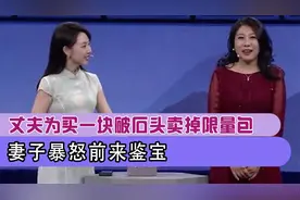 丈夫为买一块破石头，甩卖妻子百万名包，专家：立马给你丈夫道歉视频封面