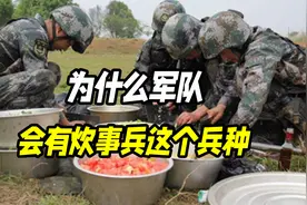 为什么军队会有炊事兵这个兵种，招募几个厨师不就行了吗？视频封面