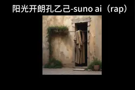 阳光开朗孔乙己-suno ai（rap）视频封面