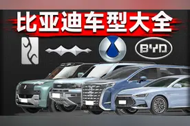 6分钟认清比亚迪所有车型！透视比亚迪品牌架构！