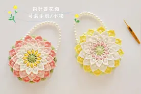 钩针莲花包：物物为幻，净植可真看