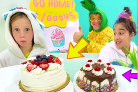 小女孩来到了一家奇怪的学校，午饭居然是吃蛋糕视频封面