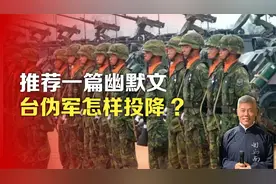 推荐一篇幽默文，台伪军怎样投降视频封面