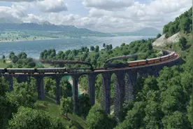 【平原地图】开发河道大型拖船运输煤炭铁矿石练钢，火车配合运输