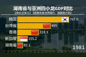 湖南发展速度如何？湖南与亚洲四小龙GDP对比视频封面