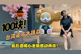 100块人民币在台湾夜市可以买到多少小吃？花不完，根本花不完！视频封面