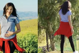 徐静蕾国外生活照曝光，穿衬衫牛仔裤人瘦一圈，打扮朴素气质超好视频封面