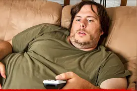 运动与久坐不动之间的对比！