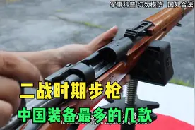 二战时期，中国军队装备最多的几款步枪，每一把你都认识