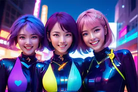 AI双胞胎姐妹，像不像，你来告诉我一声视频封面