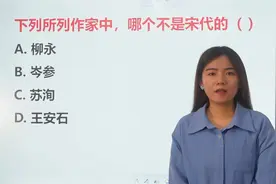 文学常识：哪些是宋代作家？哪些不是宋代作家？视频封面