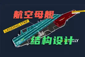 两分钟武器科普 介绍核动力航母基本结构 各区域名称与职能划分