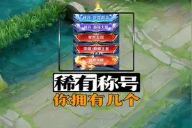 王者最稀有的绝版称号，你拥有几个？