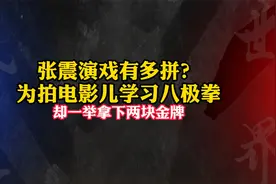 张震演戏有多拼？为拍电影儿学习八极拳，却一举拿下两块金牌视频封面